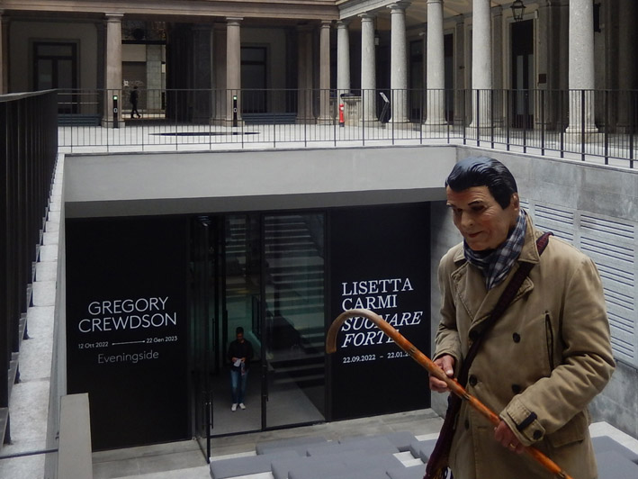 CAPONE STORY Gallerie d'Italia Torino performance 2022